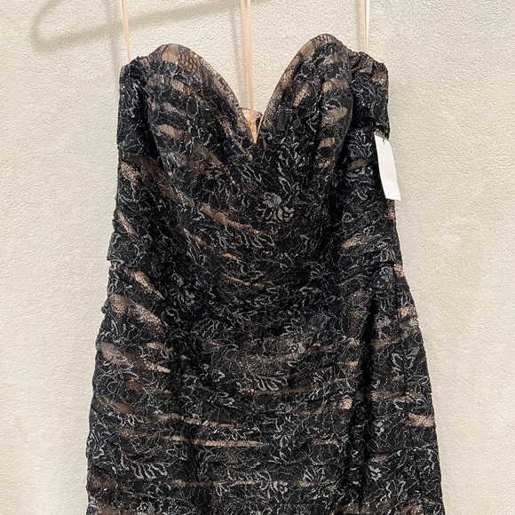 Vicky Tiel Strapless Cocktail Dress - Picture 5 of 11